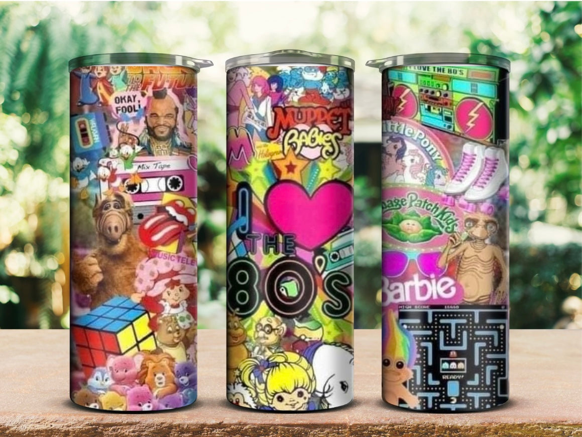 I love 80’s 20 oz
