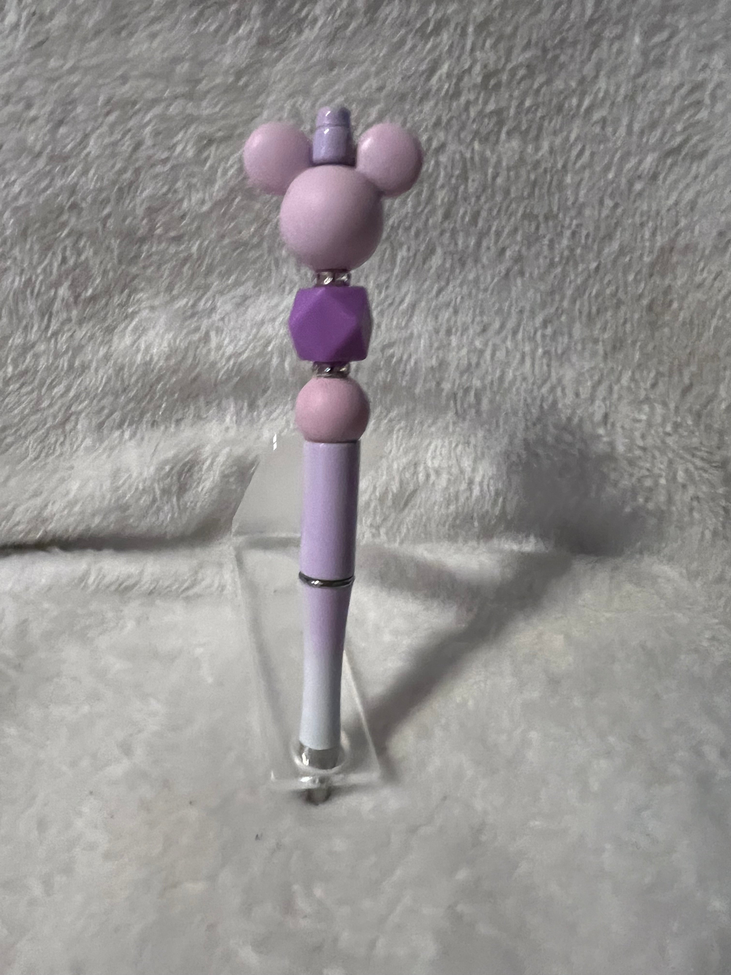 Purple Mickey Head Focal Pen