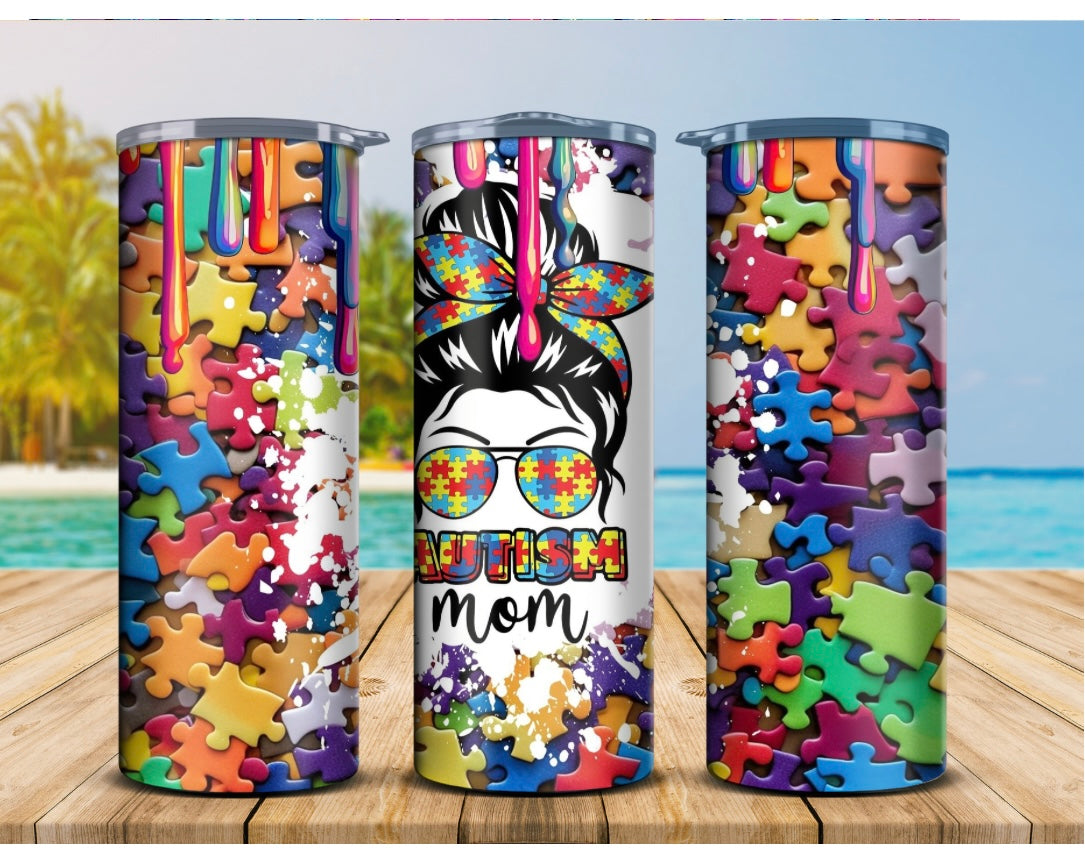 Autism Mom 20 oz