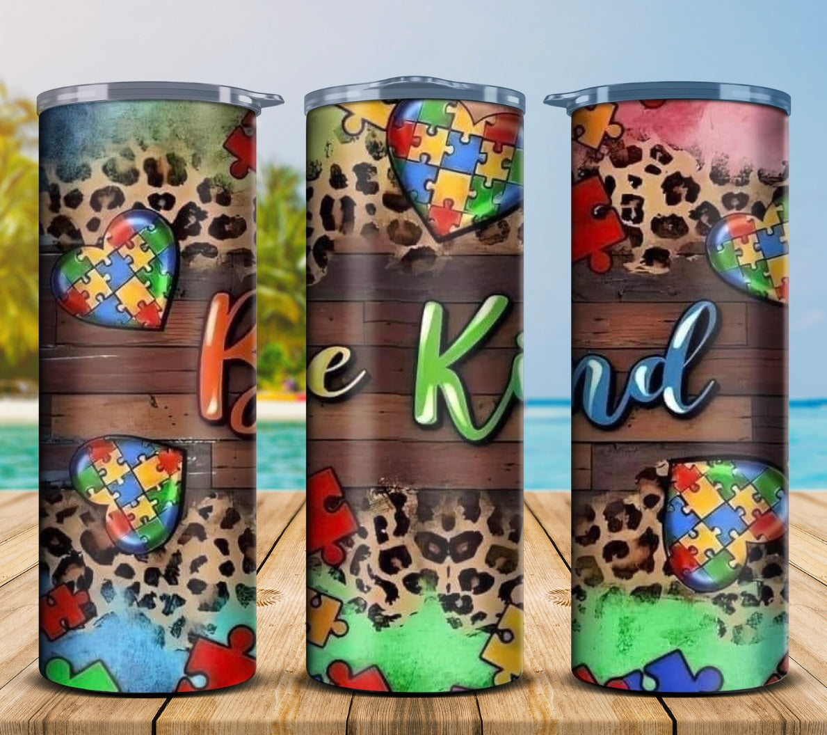 Be Kind Autism Awareness 20 oz