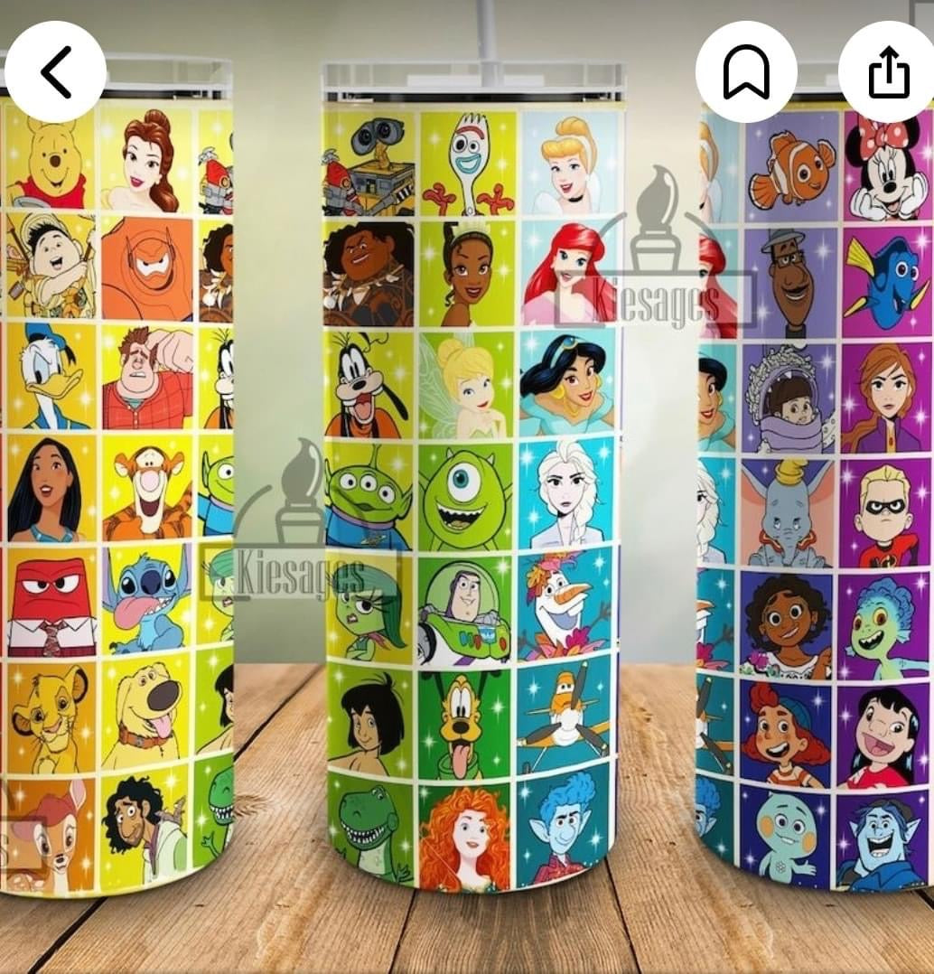 Disney Characters 20 oz