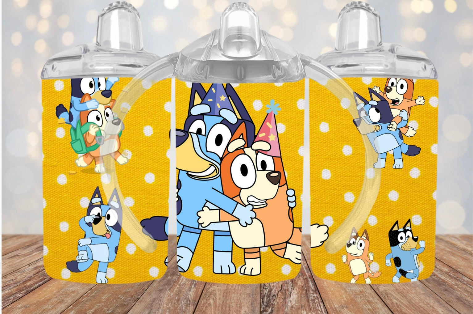 Bluey Sippy Cup 3 Piece Set