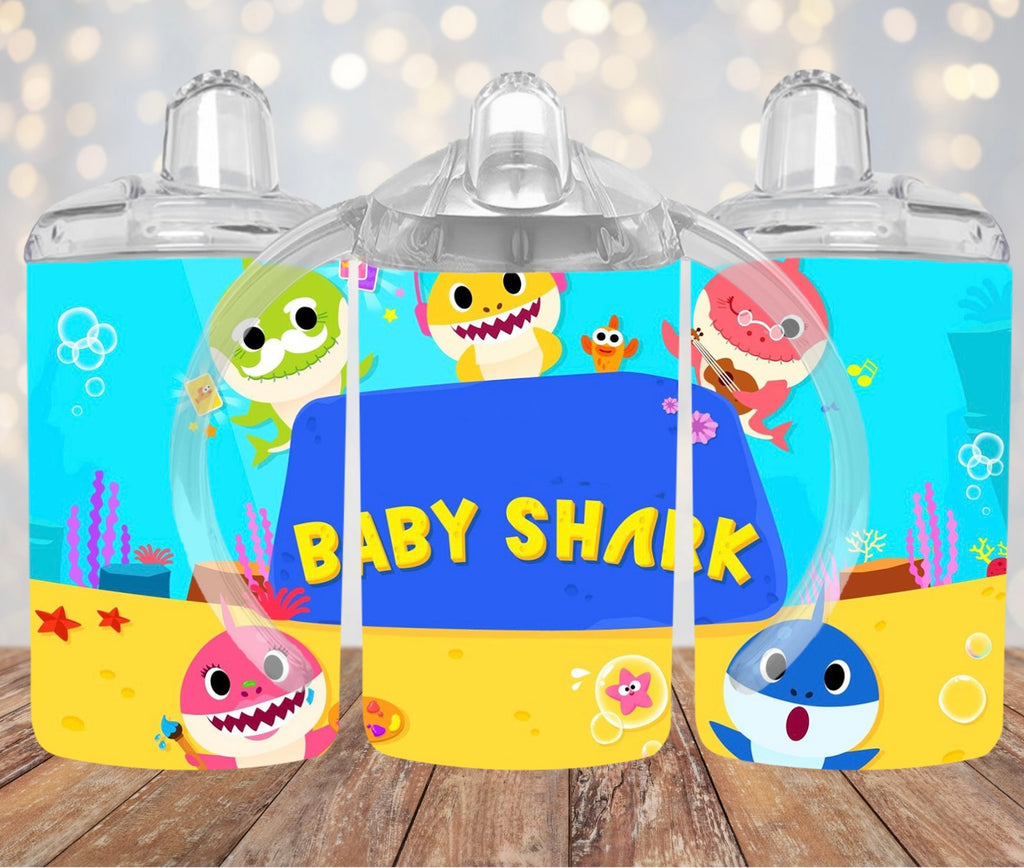 Baby Shark Sippy Cup 3 Piece Set