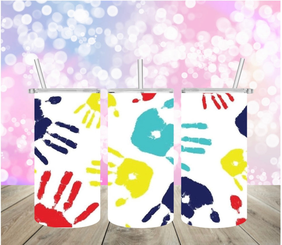 Hand Prints 12 oz