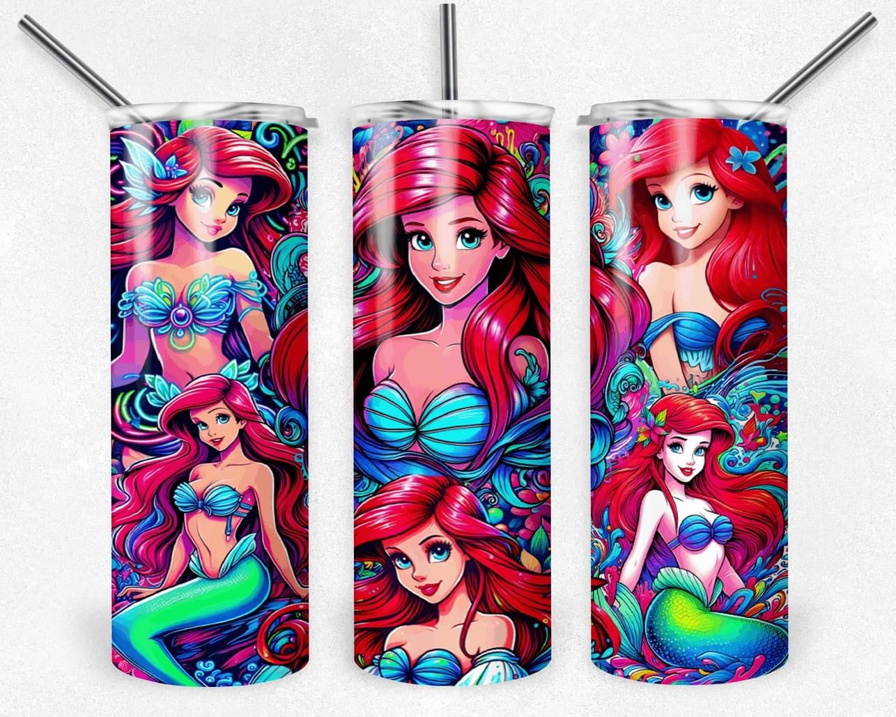 Little Mermaid(Water Color) 20 oz