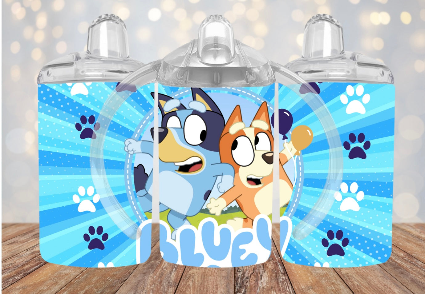 Bluey Sippy Cup 3 Piece Set