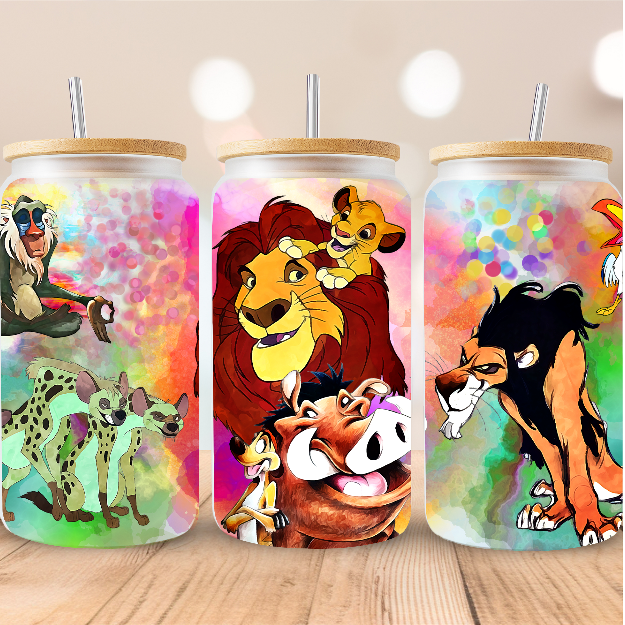 Loin King Glass Cup