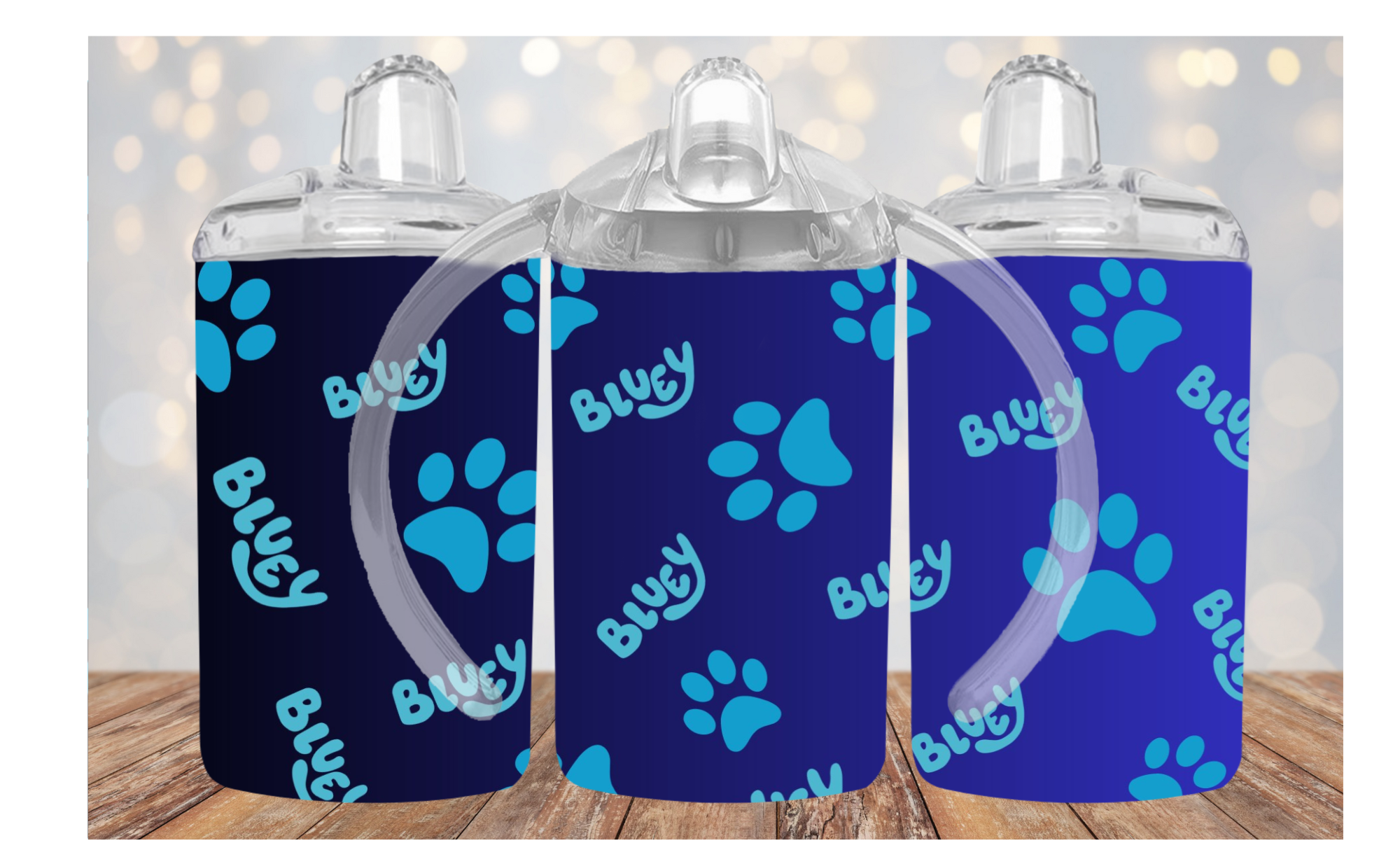 Bluey Sippy Cup 3 Piece Set
