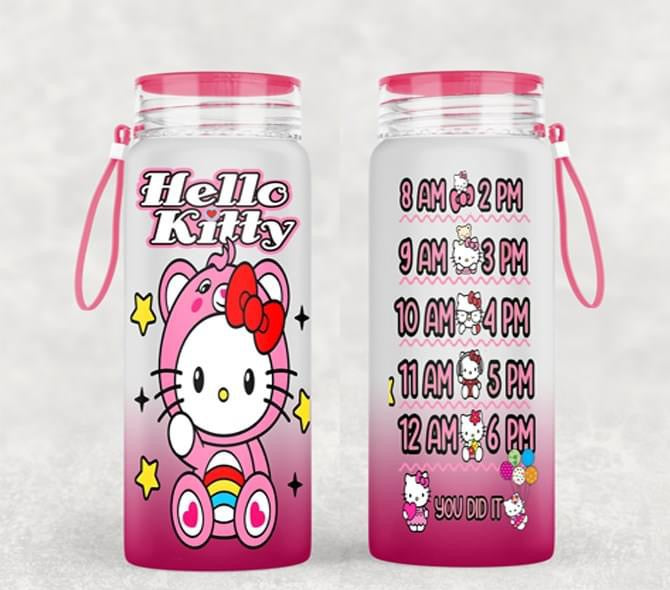 Motivational Frosted Water Bottles 3