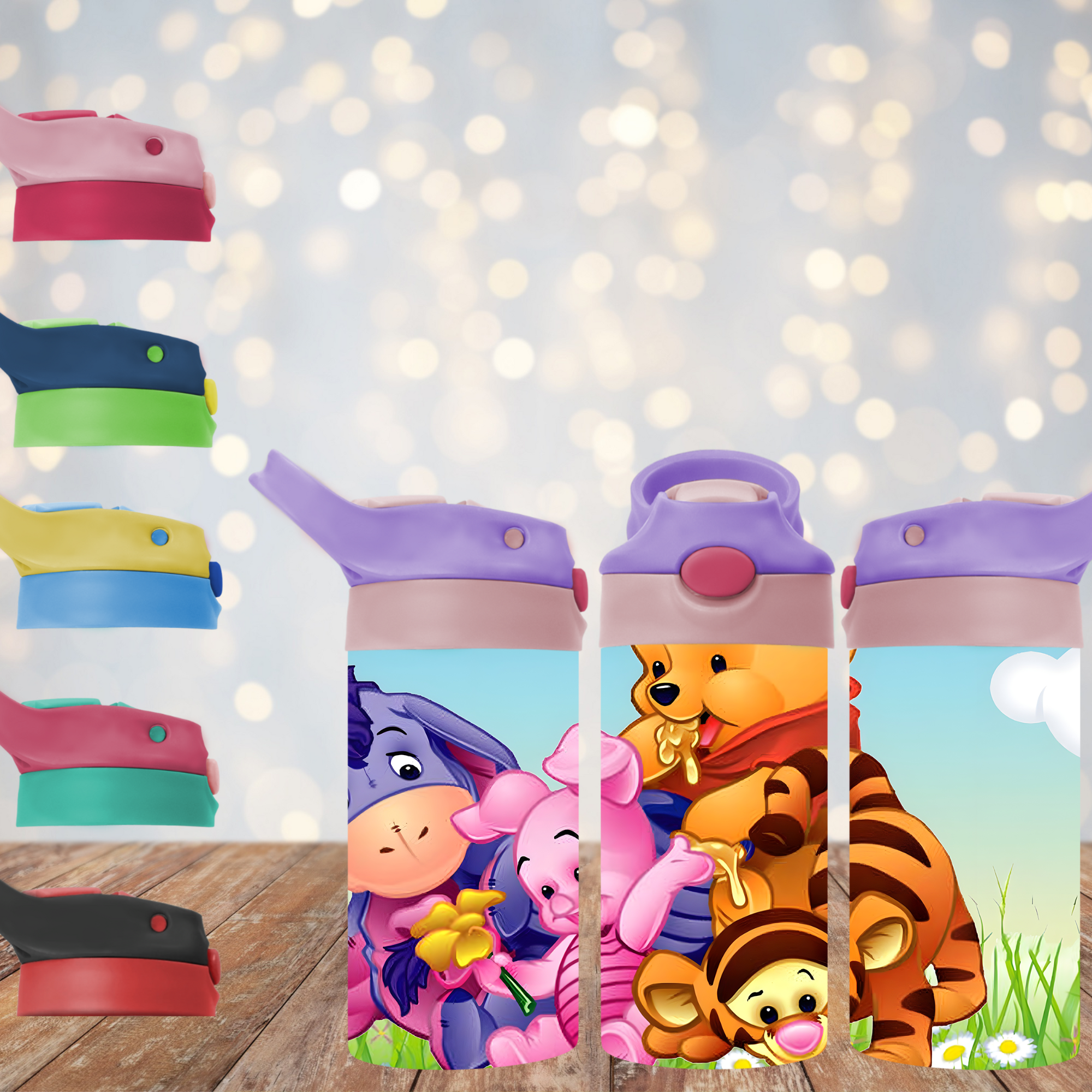 Flip Top Kids Water Bottle