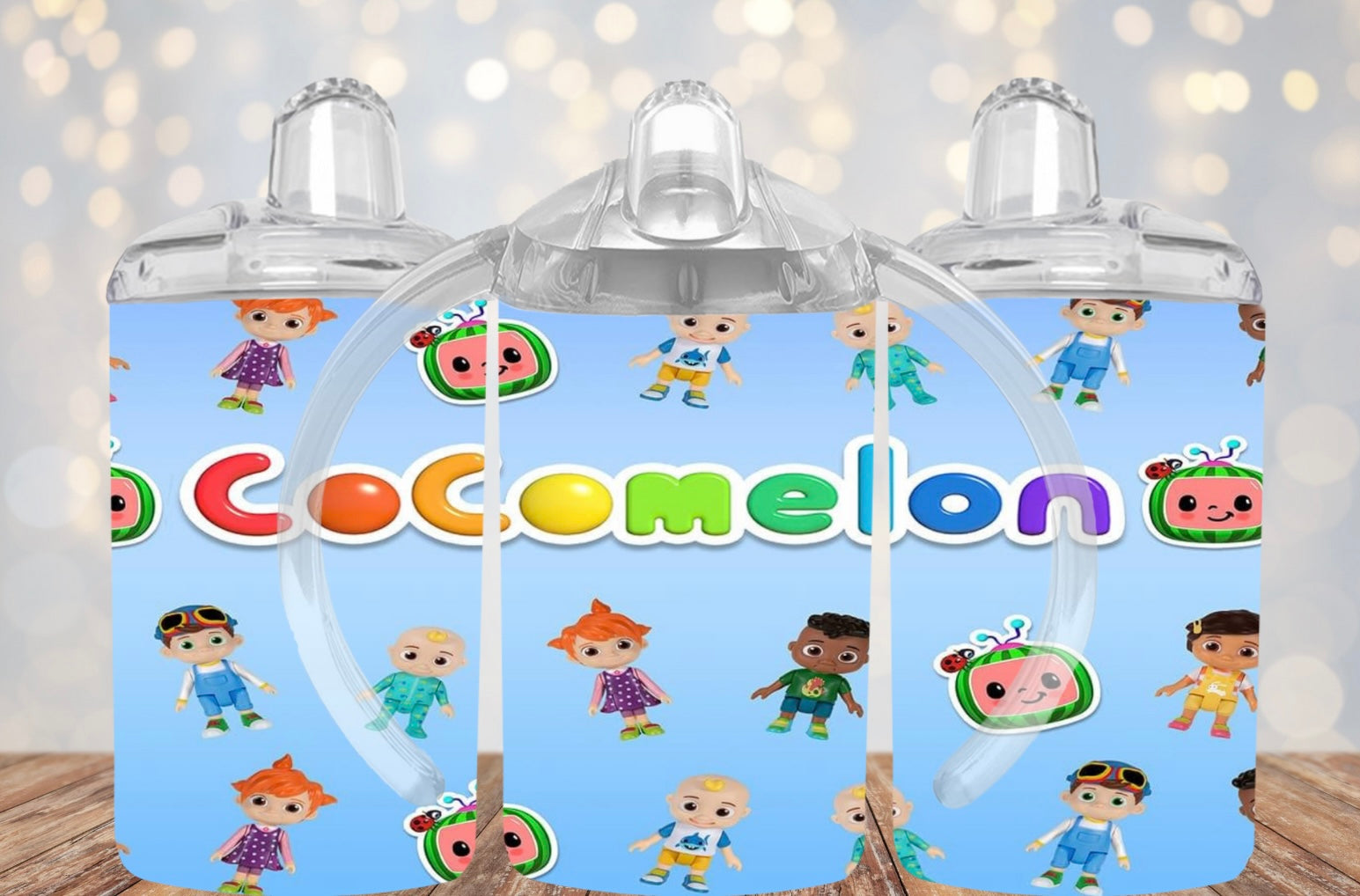 Cocomelon Sippy Cup 3 Piece Set
