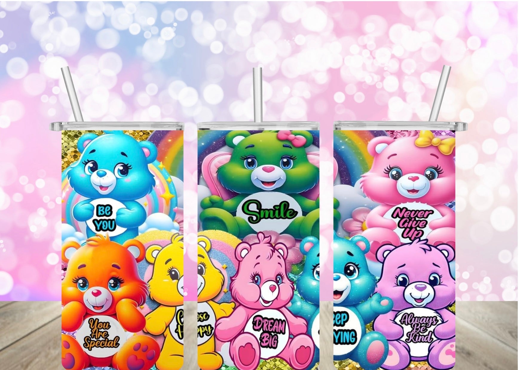 Care Bear(motivational) 12 oz￼