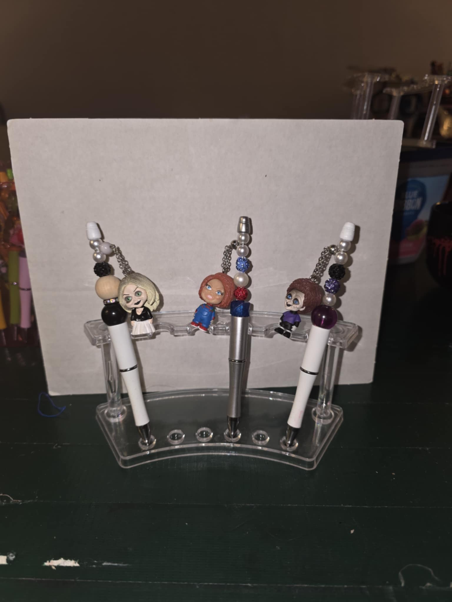 Chucky,Bride & Seed Toy Pen Set