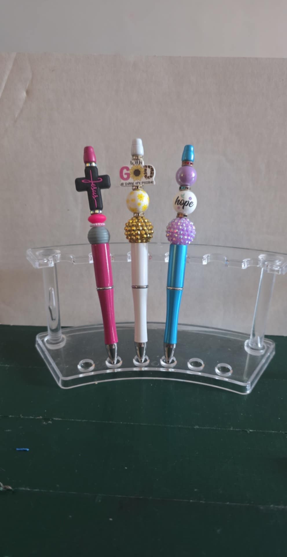 Faith Cross Pen Set 4